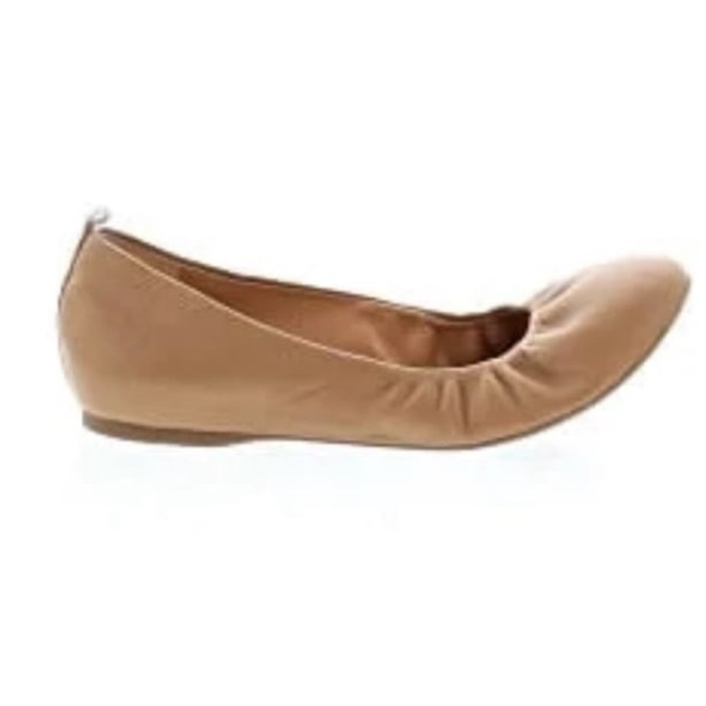 J. Crew Factory Tan Ballet Flats